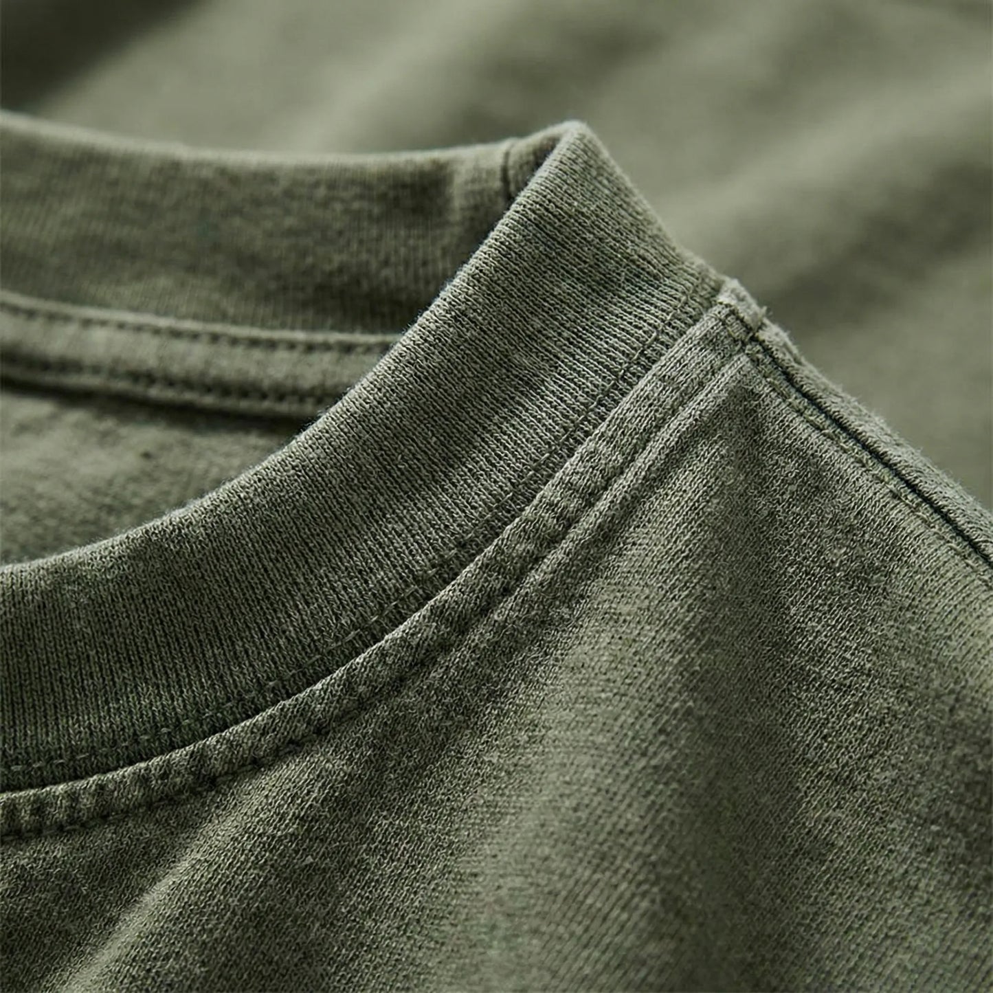 T-Shirt Herre | Oversized Bomuld T-Shirt Med Washed Look